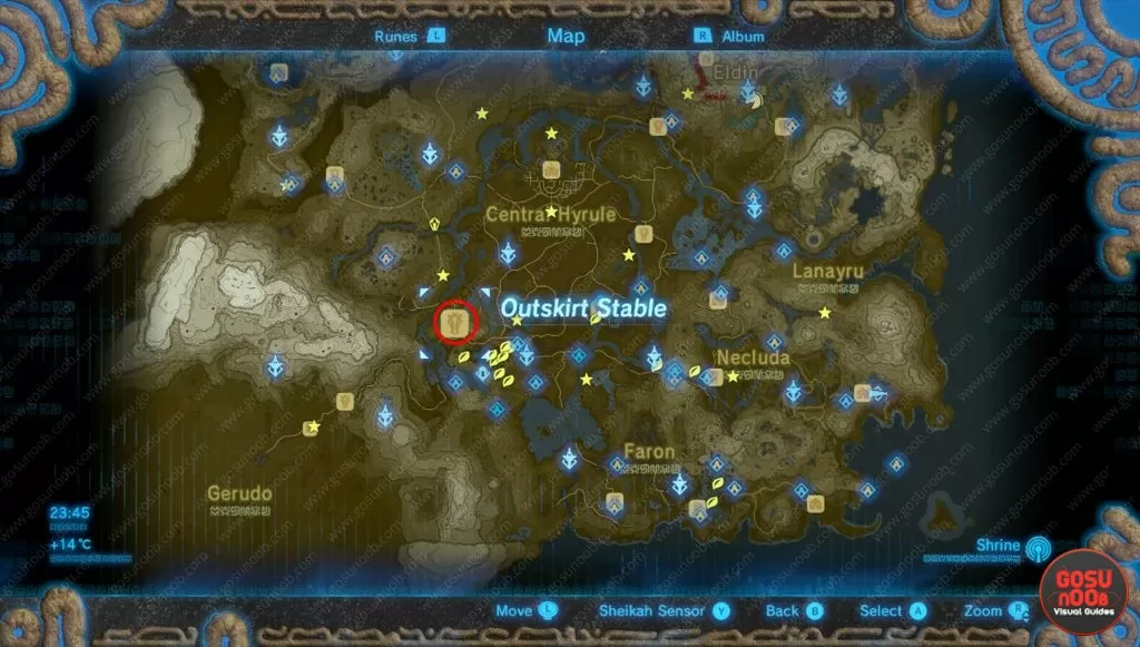 royal white stallion quest zelda botw