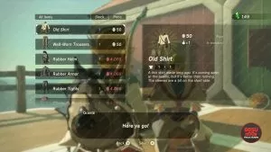 secret merchant buy back armor zelda botw