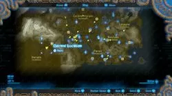 tarrey town gerudo location map zelda botw