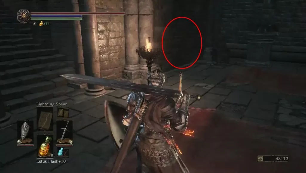 where to find illusory wall in dks3 dlc