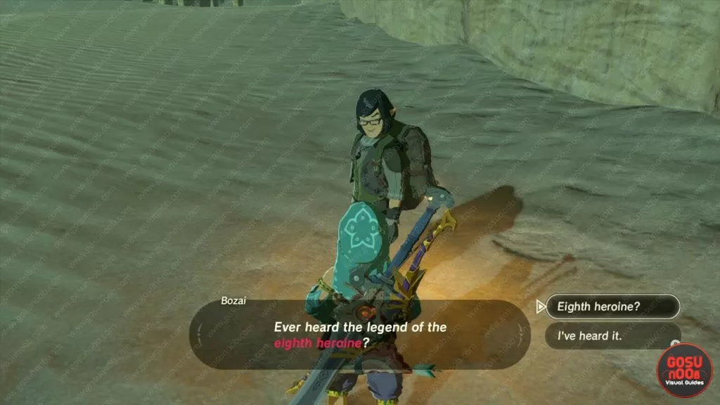 zelda botw bozai eighth heroine quest