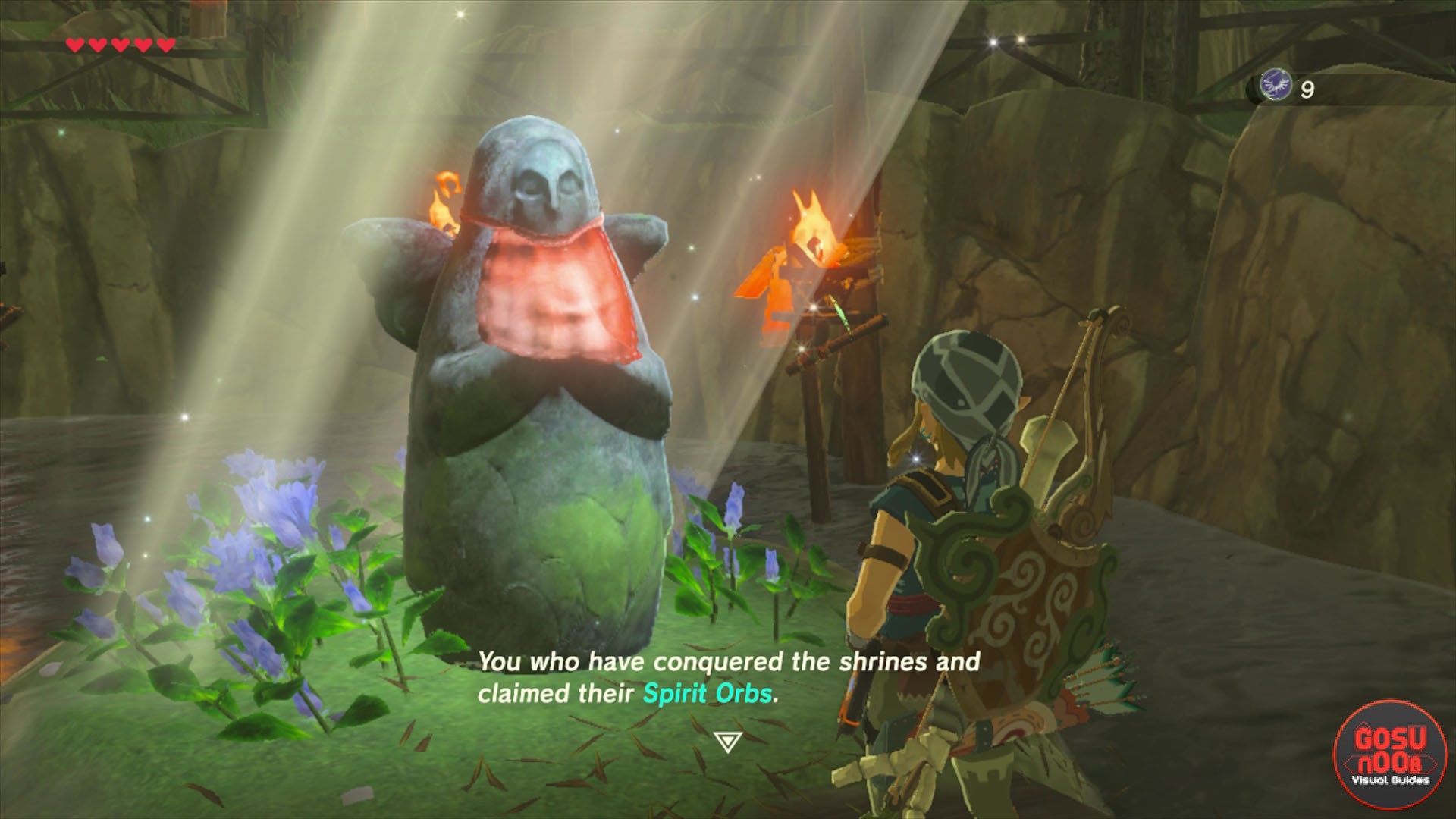 Zelda BoTW Goddess Statue Locations Where to spend Spirit Orbs