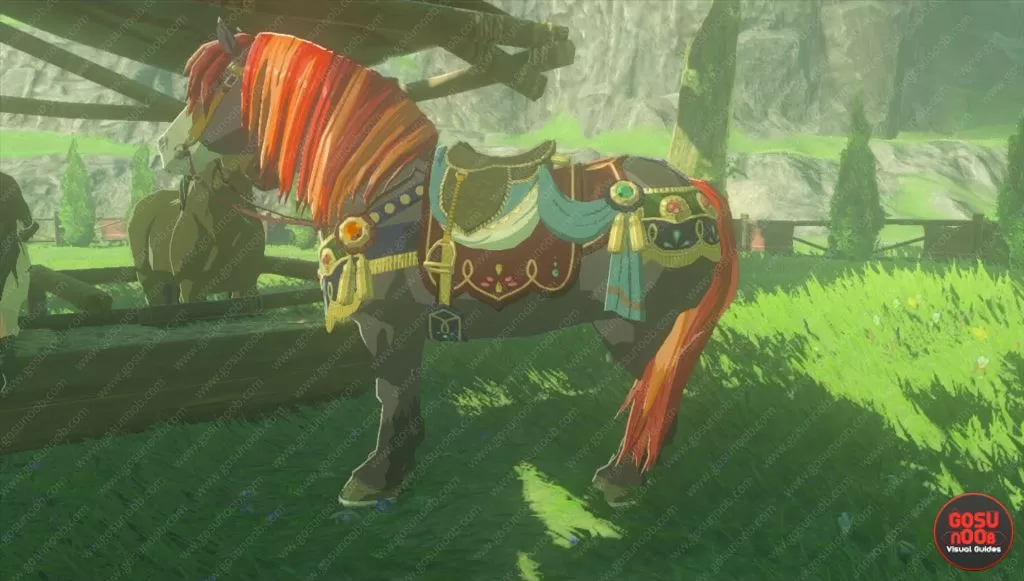 zelda botw horse armor how to customize mount