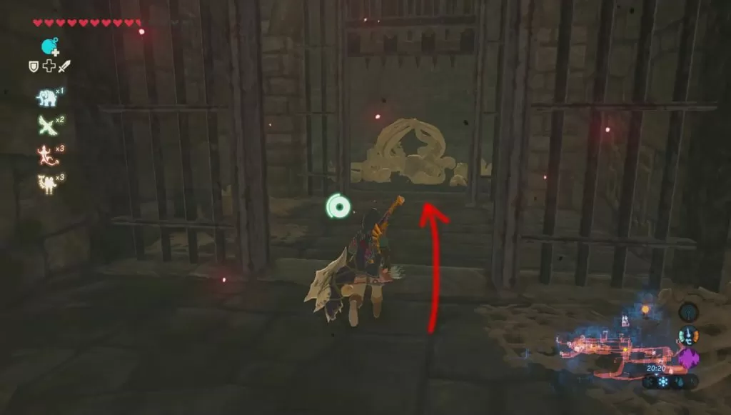 zelda botw hylian shield location