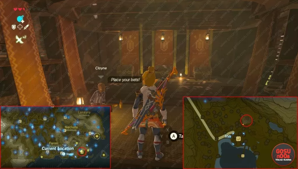 zelda breath of the wild gambling