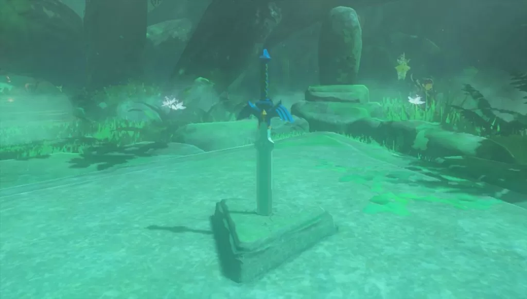 zelda breath of the wild master sword