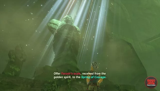 zelda breath of the wild spring of power courage wisdom locations