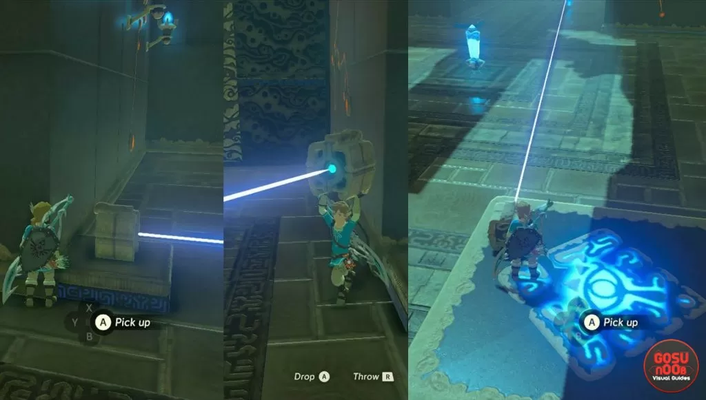 Ishto Soh Shrine Laser Zelda BotW