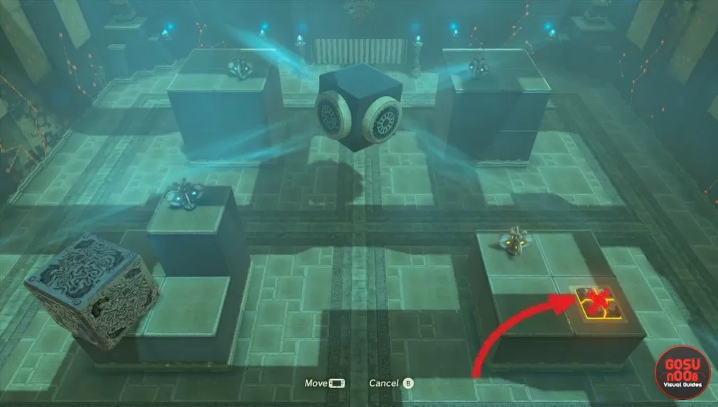 Joloo Nah Shrine Wind Challenge Zelda BotW