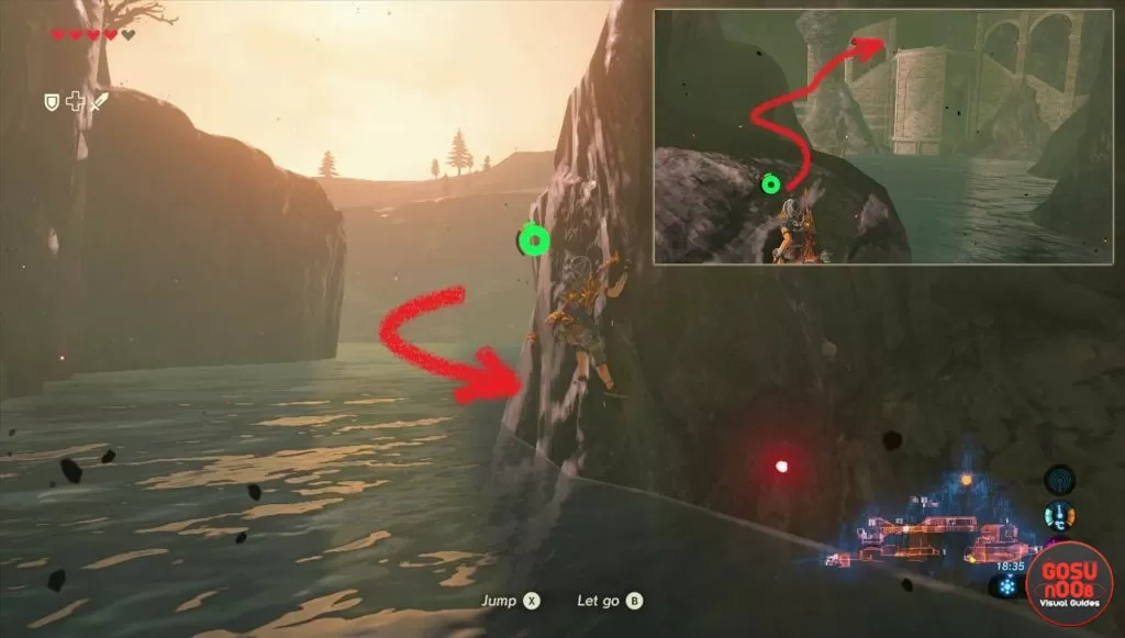 Saas Ko'sah Shrine Location Zelda BotW