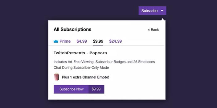 Twitch Reveals New Premium Subscription Models