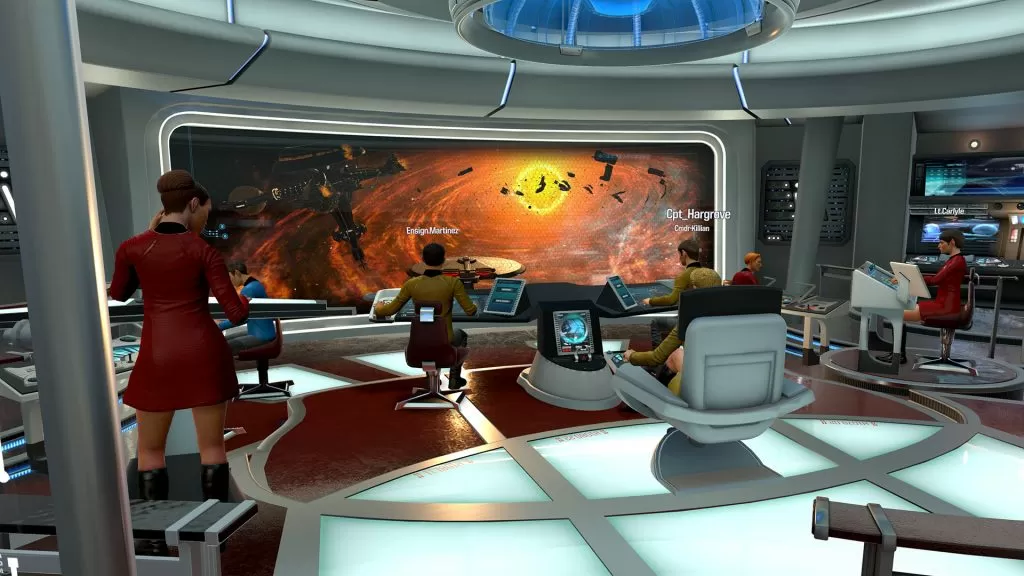 USS Enterprise Bridge in new Star Trek VR Trailer