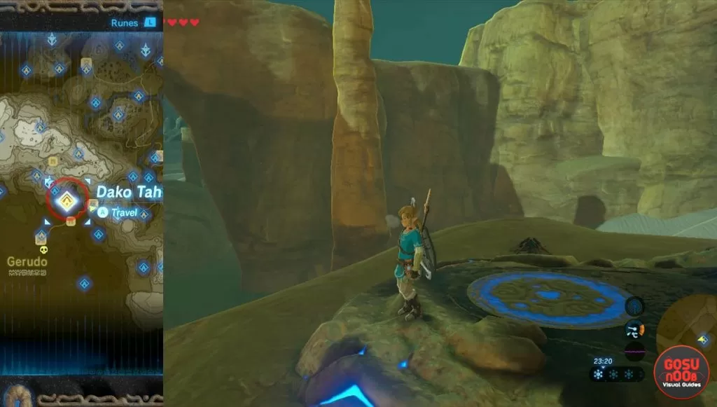 Zelda BotW Dako Tah Shrine Walkthrough