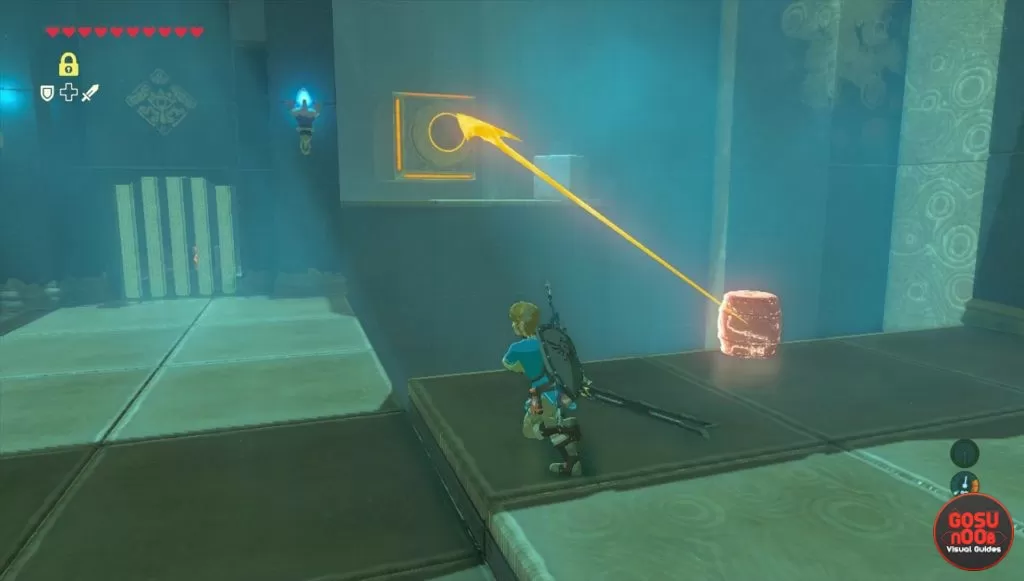 Zelda BotW Dunba Taag Shrine How to Hit Switch