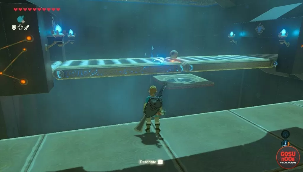 Zelda BotW Jee Noh Shrine First Room