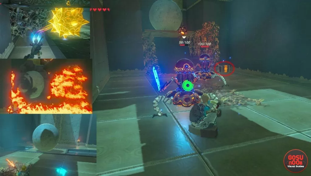 Zelda BotW Kaam Ya'tak Shrine Treasure Chest