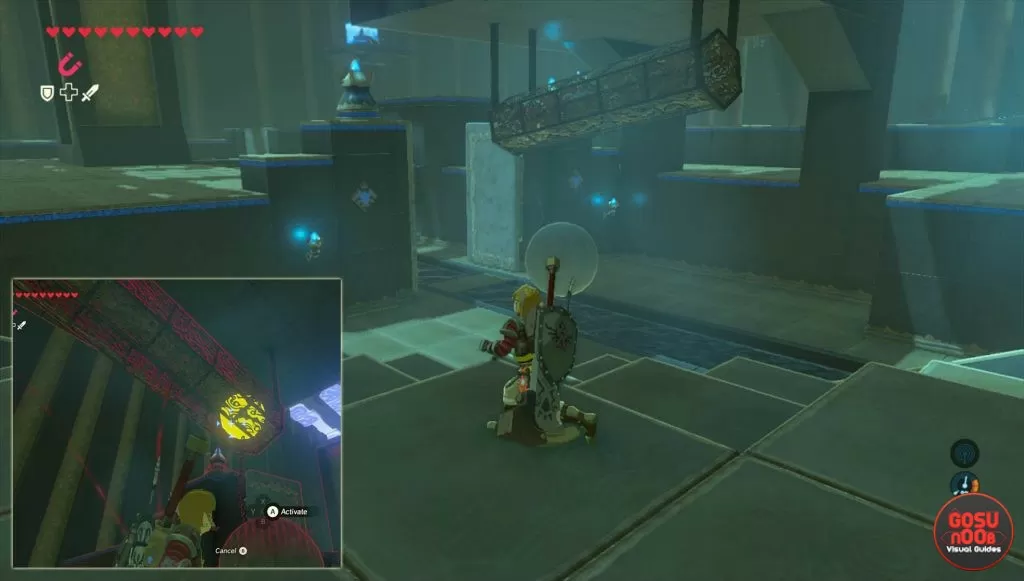 Zelda BotW Kaam Ya'tak Shrine Trial of Power