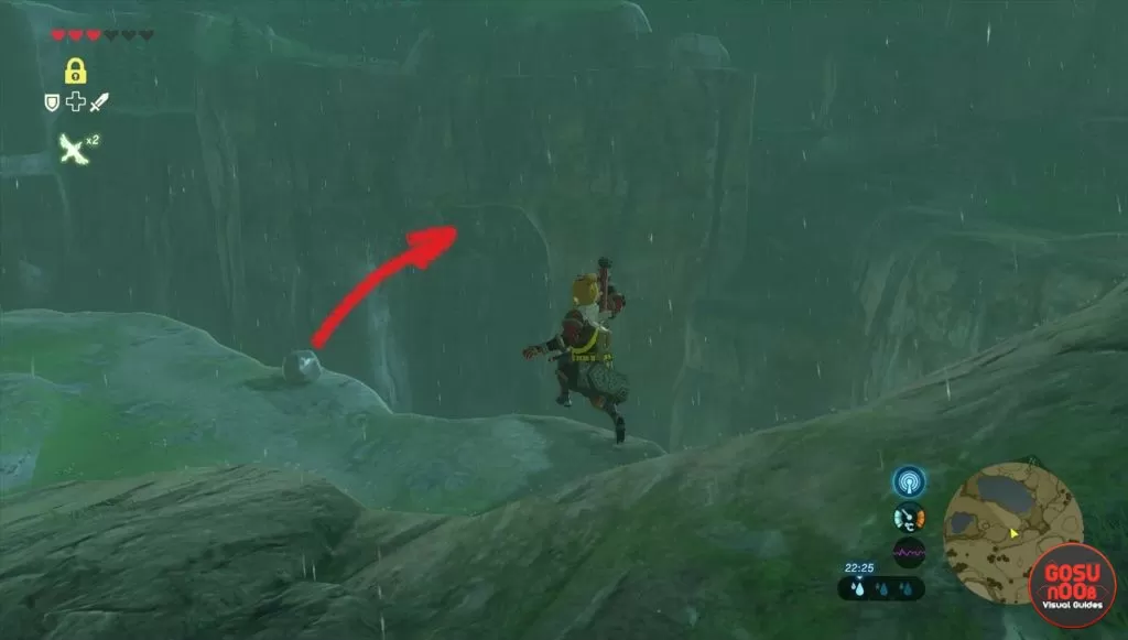 Zelda BotW Ke'nai Shakah Shrine Location