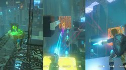 Zelda BotW Solving Dako Tah Shrine