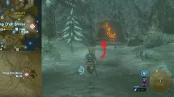 Zelda BotW Tahno O'ah Shrine Location