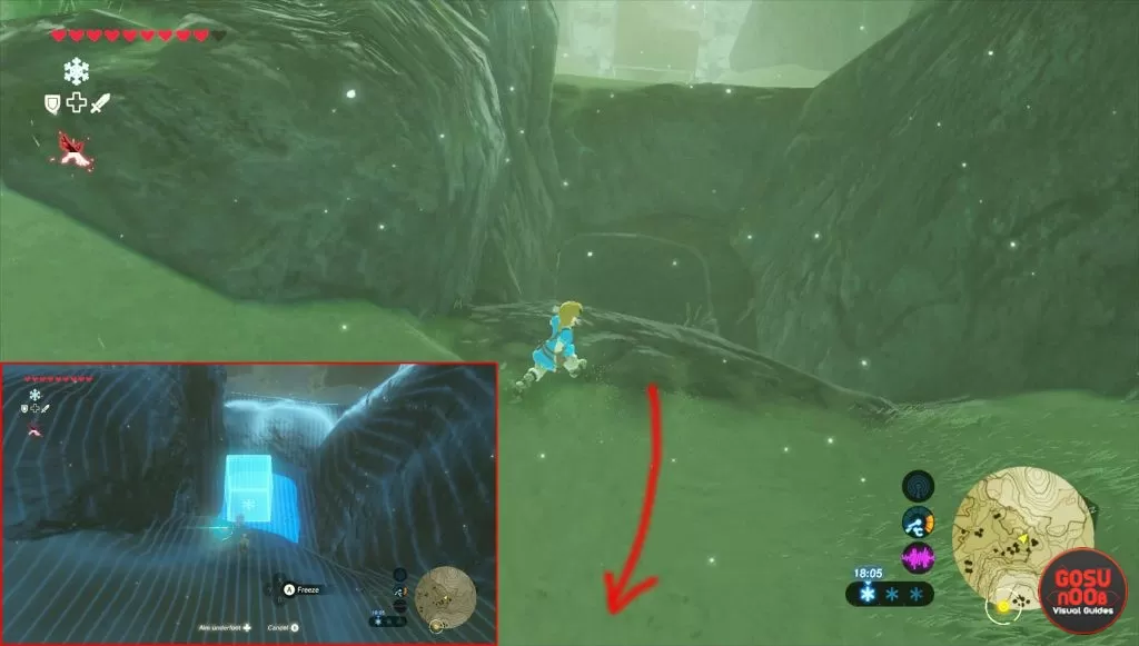 where to find hebra leviathan zelda botw