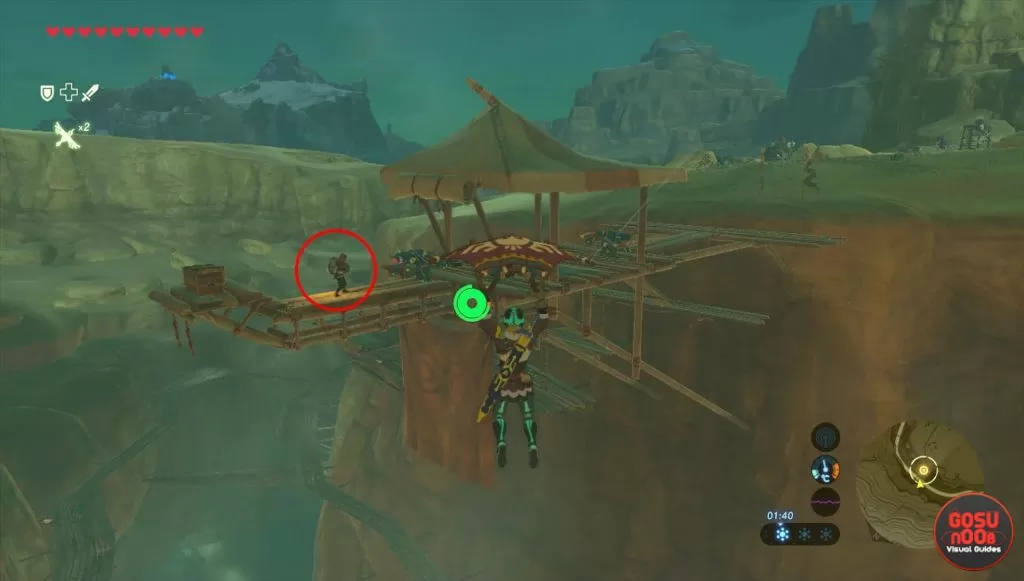 zelda botw where to find flaxel