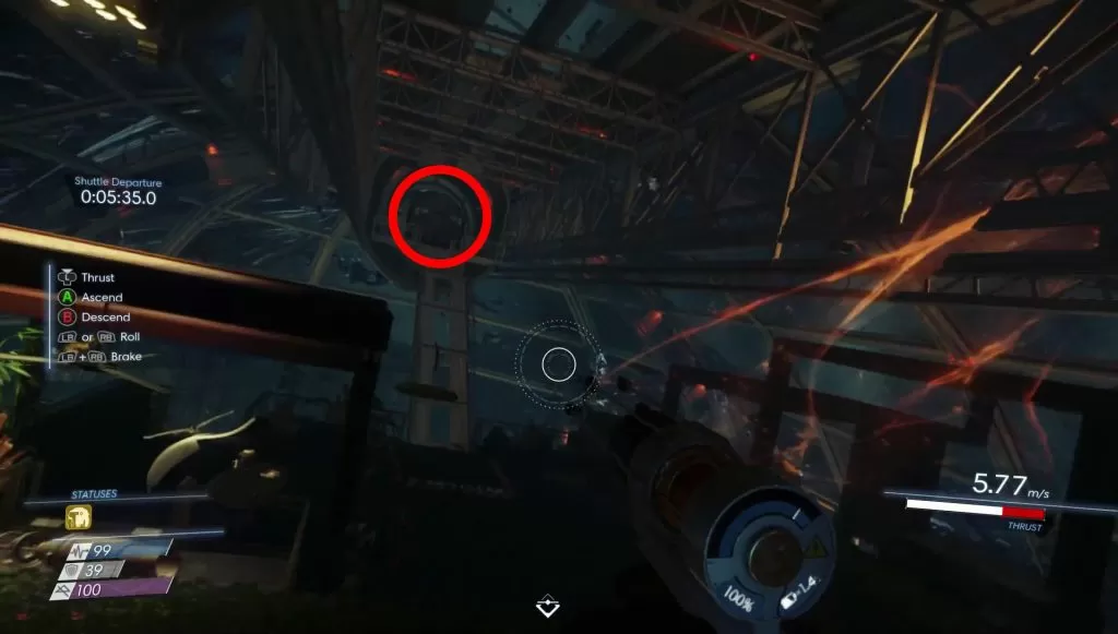 Alex Escape Pod Location Prey Perdition