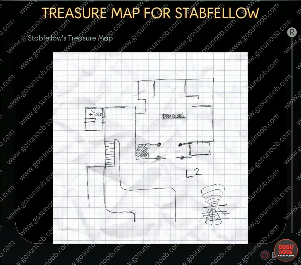 captain stabfellow treasure map prey