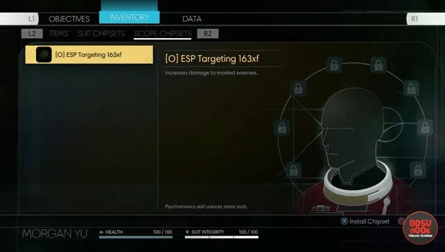 prey scope chipset locations