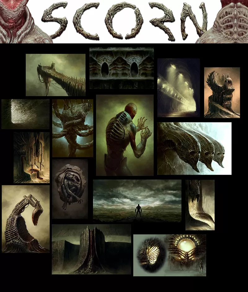 scorn concept art