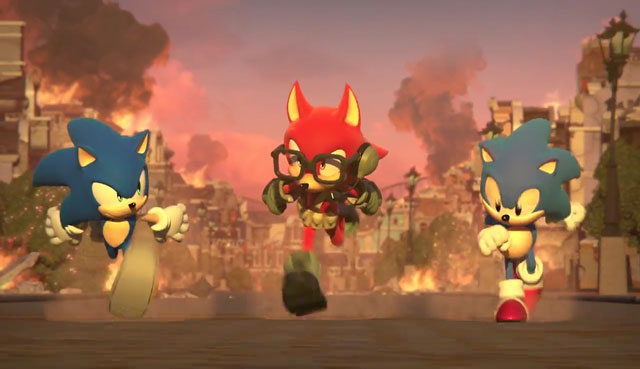 sonic forces custom character