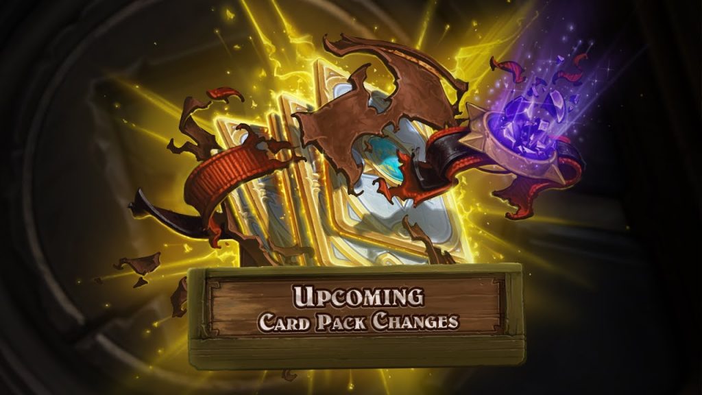 Hearthstone Upcoming Update Changes Legendary Cards in Packs