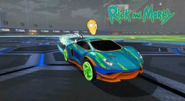 Rocket League Coming to Summer X Games, Getting Rick & Morty DLC