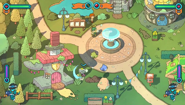 The Swords of Ditto Extended Gameplay Shows The Beautiful World