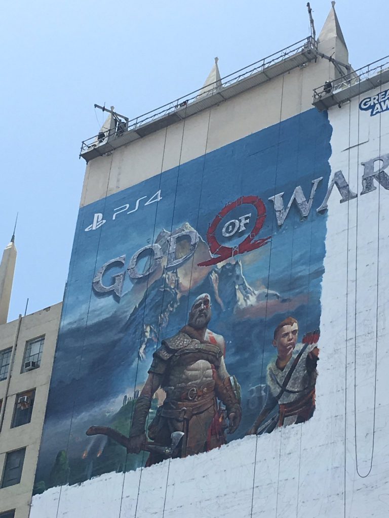 god of war e3 poster