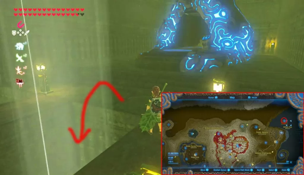 teleportation rumors quest zelda botw