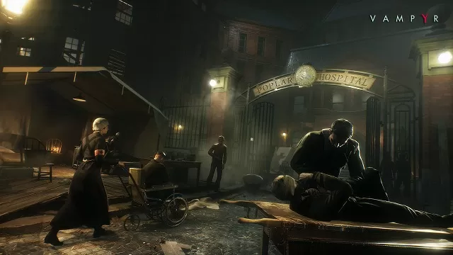 vampyr gameplay trailer e3 2017