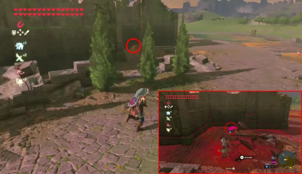 zelda botw ancient mask quest