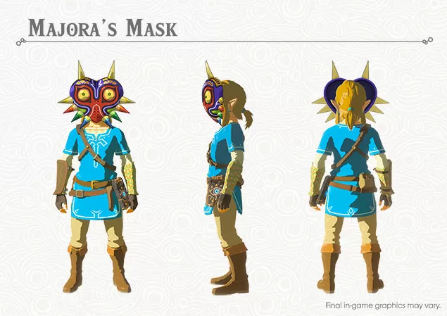 zelda botw majora's mask location