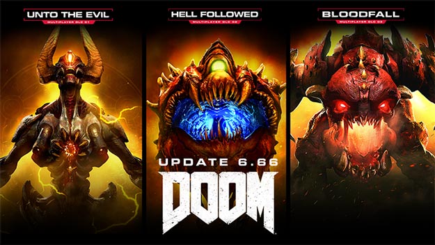 DOOM Update 6.66 Patch Notes, Free Weekend, All DLC Unlocked
