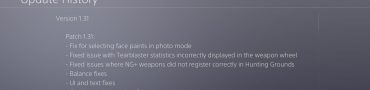 Horizon Zero Dawn Update 1.31 Released, Full Patch Notes