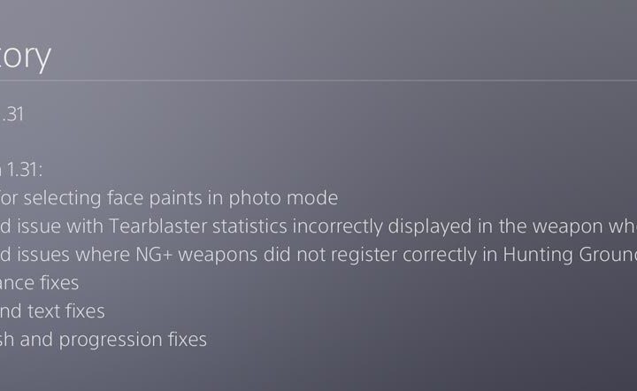 Horizon Zero Dawn Update 1.31 Released, Full Patch Notes