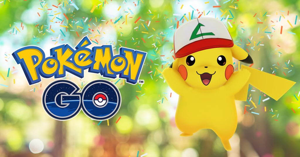 Pokemon GO Anniversary Event Offers Special Pikachu
