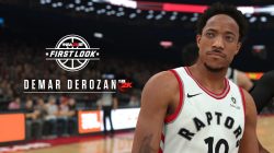 Demar Derozan first look NBA 2K18 screenshot