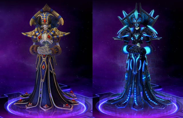 HOTS New Hero Kel'Thuzad Skins Preview of Primary and Heroic Abilities and Trait