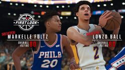 Markelle Fultz & Lonzo Ball First Look NBA 2K18
