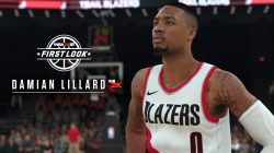 NBA 2K18 Damian Lillard first look screenshot