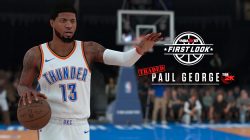 Paul George Oklahoma Thunder NBA 2K18 Screenshot