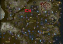 Zelda Map of Shrine Locations