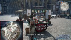 ffxv assassin medallion food stall
